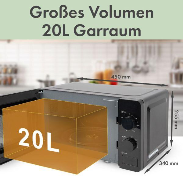 Actual product image Bomann MW 6014 CB black (20 l)