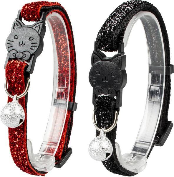 Actual product image Duvoplus Cat collar sequins, 20-30 cm, assorted (23, 24, 25, 27, 28, 29, 30, Cat)