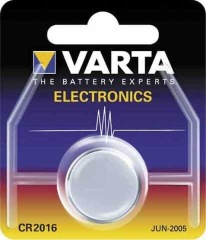Image du produit Varta Cr2016 (1 pcs, CR2016, 87 mAh)