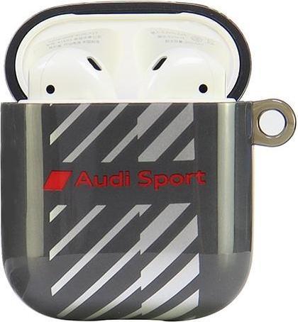 Actual product image Audi IML Sport AirPods cover czarny/ black AUS-IMLAP-RSQ/D1-BK (Headphone bag)