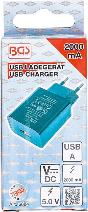 Image du produit BGS Chargeur USB universel 2 A
