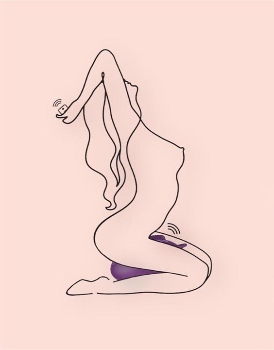 Productafbeelding Bouncy Bliss Klassieke ride-on vibrator