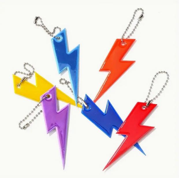 Actual product image PhoneLook Reflective safety key fob for children Fob for school bag
