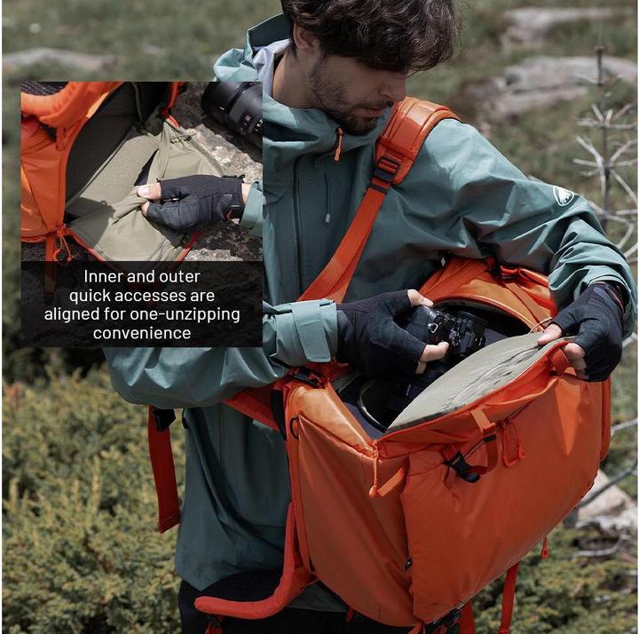 Produktbild Pgytech OnePro Flex Backpack 40L + Camera Insert M (Kamera Schultertasche, 40 l)