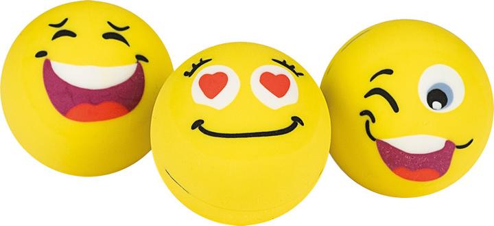 Wedo Radierer Smile Face 3ST gelb