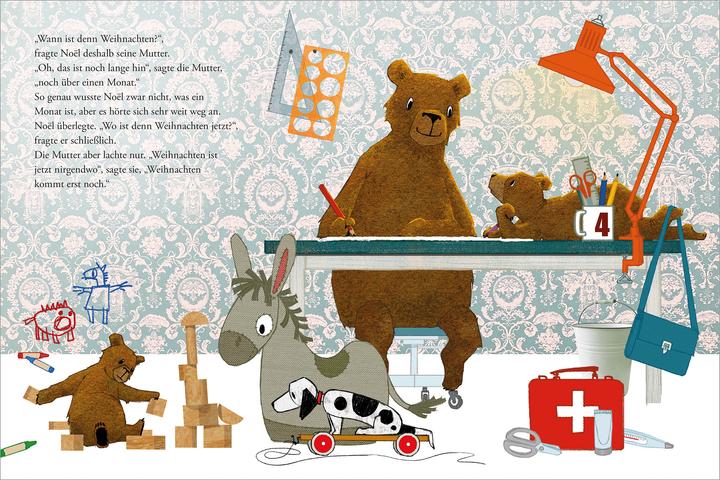 Produktbild Erlinger:Noël. Ein Bär sucht Weihnachte (Deutsch, Rainer Erlinger, 2024)