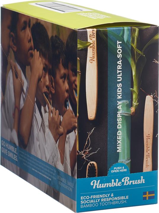 Produktbild The Humble Co. Humble Brush mix colour box Kinder 20 Stück (1 x)