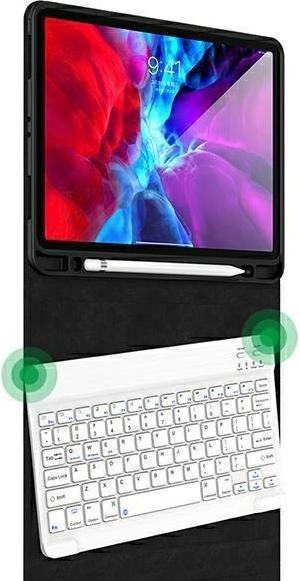 Actual product image Usams Etui Winro z klawiaturą iPad Pro 11" zielone etui-biała klawiatura/green cover-white keyboard