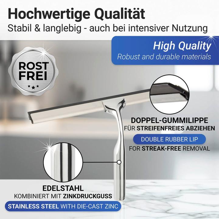 Produktbild Wenko Terni Plus Duschabzieher 24,5 cm