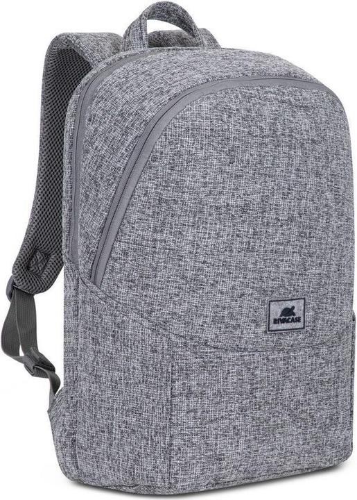Rivacase Laptop Rucksack, Hellgrau (15 l)