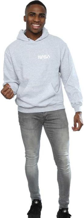 Immagine prodotto Nasa Modern Logo Chest Felpa con Cappuccio Uomo (XXL)
