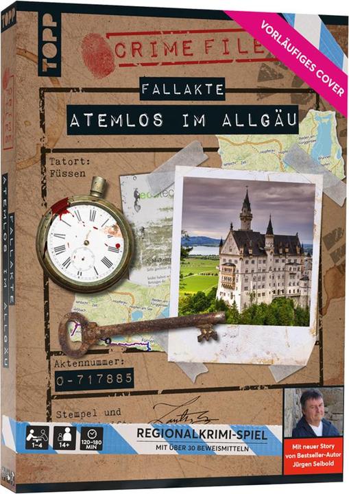 Actual product image Crime Files - Case file: Breathless in the Allgäu (German)