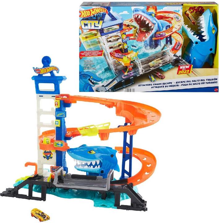 Image du produit Hot Wheels HW City Set de jeu Attaque de requin