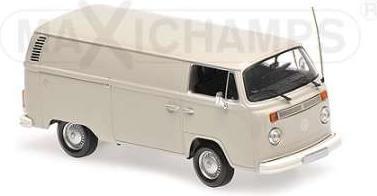 Produktbild Minichamps VW T2 Delivery Van 1972 grau 1:43