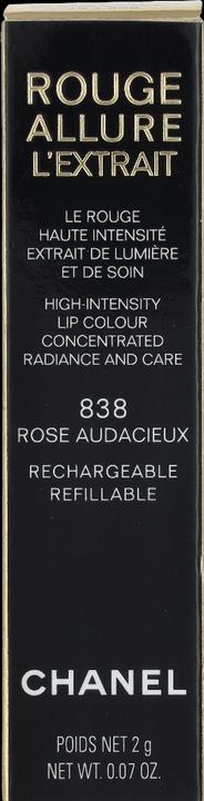 Image du produit Chanel Rouge Allure L'Extrait No 838 (838 Rose Audacieux)