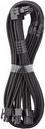 Image du produit CableMod C-Series Pro Anschlusskabel - Variante A, 90°, 16-Pin zu 3x8-Pin PCIe, schwarz