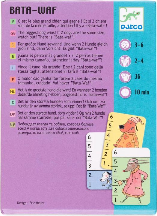 Immagine prodotto Djeco Bata-Waf (Francese)