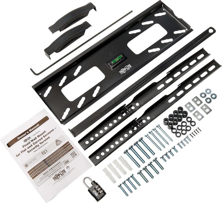 Actual product image Eaton Fixed TV Wall Mount 81.28cm 32inch - 139.7cm 55inch Heavy Duty Security Televisions (Wall, 55", 45 kg)
