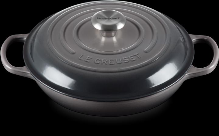Produktbild Le Creuset Signature 26 cm rund (26 cm, Bräter + Schmortopf, Gusseisen)