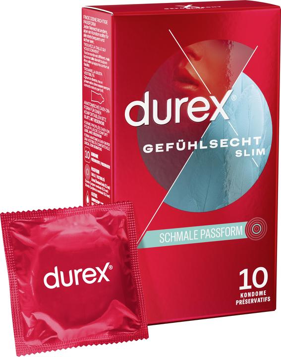 Image du produit Durex Gefühlsecht Slim Fit (10 pcs)