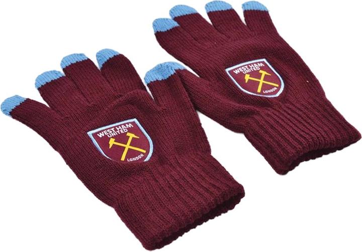 West Ham United FC Handschuhe Jerseyware (One Size)