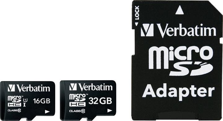 Immagine prodotto Verbatim Scheda Micro SDHC Classe 10 (32 GB, microSDHC, U1, UHS-I)