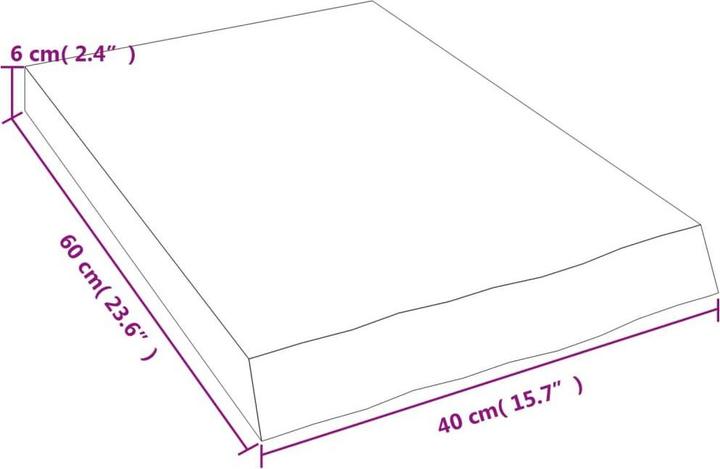 Produktbild VidaXL Emerald (40 x 6 x 60 cm)