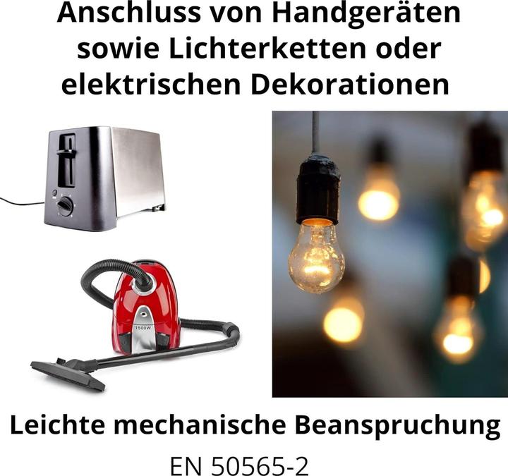 Produktbild Lapp 10 Meter 1600252 H05RN-F 3x0,75 mm² Gummileitung flexibel I UV-resistent I robust I dünnes Gumm (10 m)