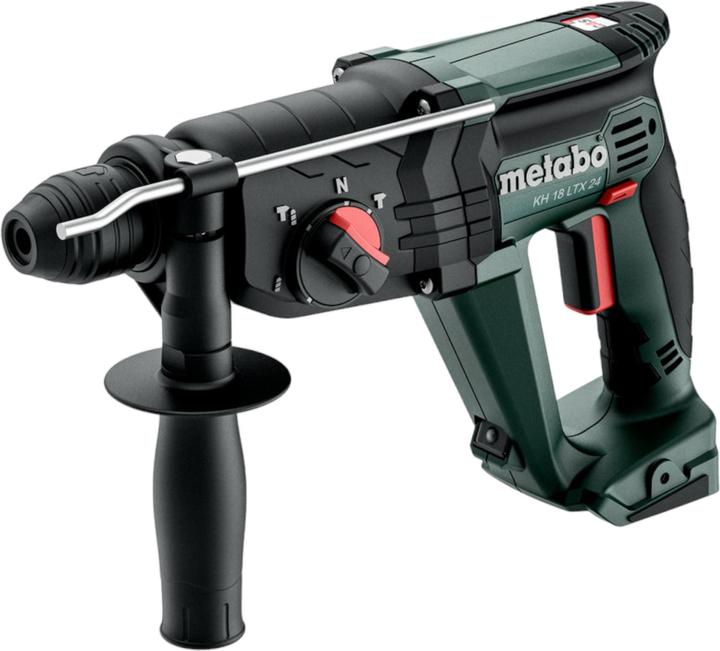 Actual product image Metabo KH 18 LTX 24 cordless combihammer 18 V 2.1 J SDS Plus + 1x rechargeable battery 4.0 Ah + charger (Without external power source)