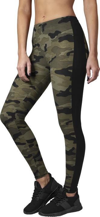 Actual product image Urban Classics Ladies Camo Stripe Leggings (5XL)