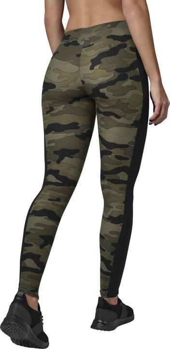 Actual product image Urban Classics Ladies Camo Stripe Leggings (5XL)