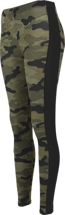 Actual product image Urban Classics Ladies Camo Stripe Leggings (5XL)