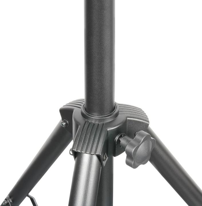 Image du produit Adam Hall Pied de haut-parleur PA Pied de baffle SPS54B, réglable (1 pièce, Support, Réglable en hauteur)