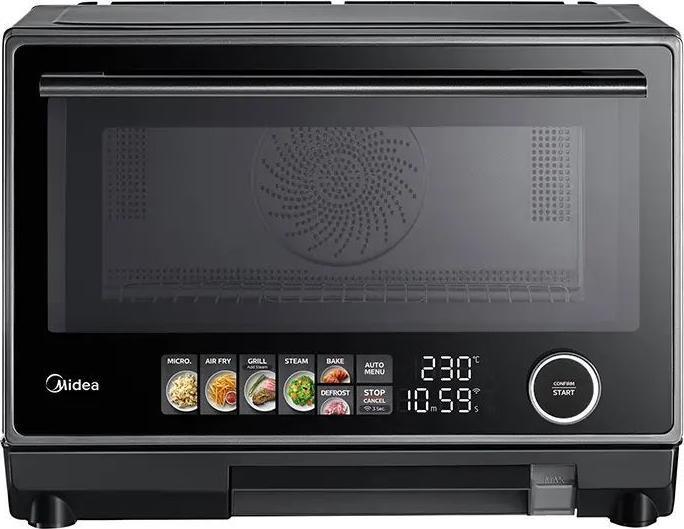 Productafbeelding Midea Microwave Microwave oven | MSO25H | Free standing | 25 L | 1000 W | Convection | Grill | Black (25 l)