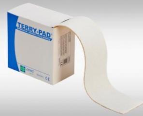 Produktbild Lomed Terry Pad weiss selbstkleb