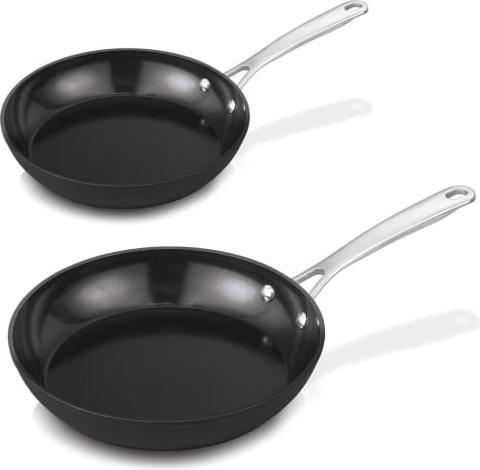 Brabantia Frying Pan Set 20 +28 cm Chrome Ceramic (28 cm, Bratpfanne, Keramik)