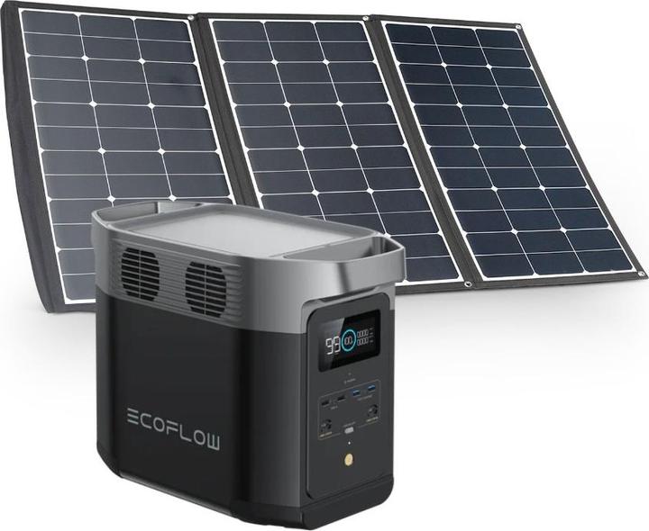 Image du produit Autosolar Delta 2, valise solaire de 195 watts incluse (1024 Wh, 12 kg)