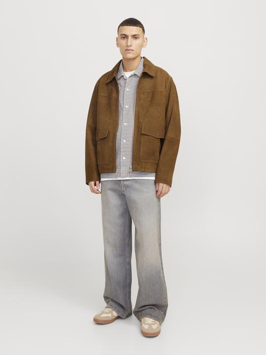 Produktbild Jack & Jones Joraustin Suede Bomber Jacket Styd Aw24 (L)