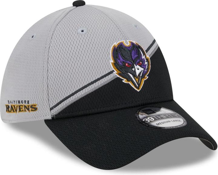 Produktbild New Era 39Thirty Cap - SIDELINE 2023 Baltimore Ravens - M/L (M, L)