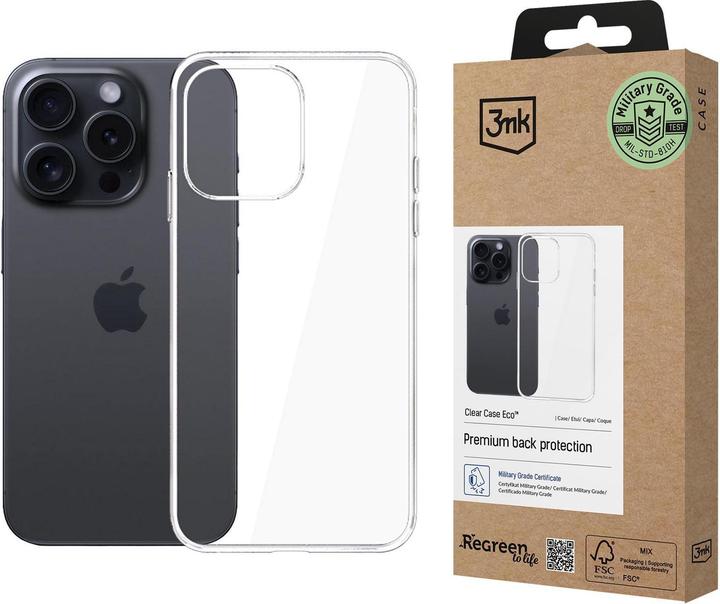 Actual product image 3MK ClearCase Eco iPhone 14 Pro Max GRS CU 1304127 (Apple iPhone 14 Pro Max)