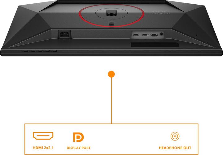 Actual product image AOC Q25G4SR Monitor (2560 x 1440 pixels, 25")