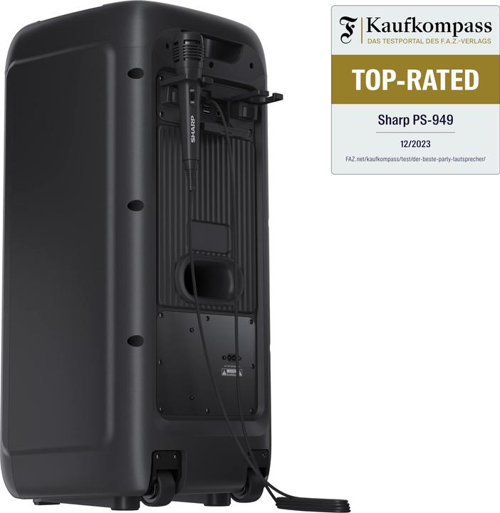 Actual product image Sharp PS-949 (12 h, Rechargeable battery operated, Electrical connection)