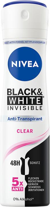 Immagine prodotto NIVEA Black & White Invisible Clear (Getto vaporizzato, 150 ml)