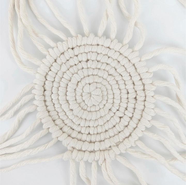 Produktbild Creativ Company DIY Kit - Craft Kit Macramé - Table Decorations (977624)