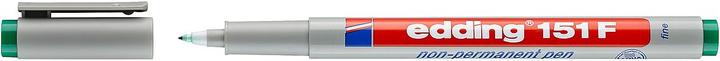 Produktbild Edding Non-Permanenter Folienschreiber 151 F (Grün, 0.60 mm, 1 x)