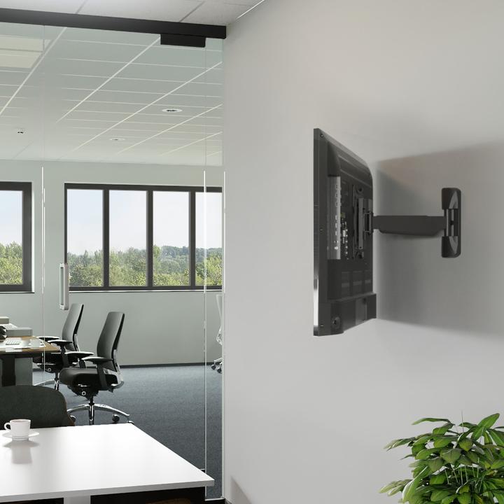 Actual product image Hama TV wall mount, swivel, tilt, anti-theft, 122 cm (48"), 20 kg (Wall, 48", 20 kg)