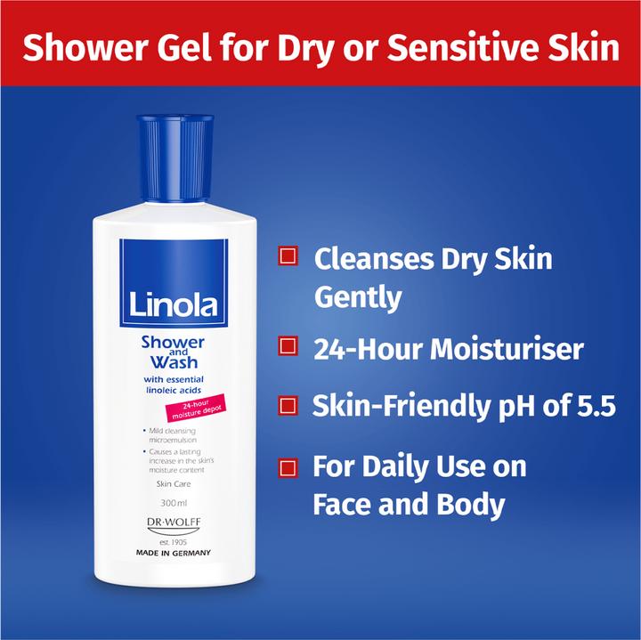Produktbild Linola Dusch und Wasch (300 ml)