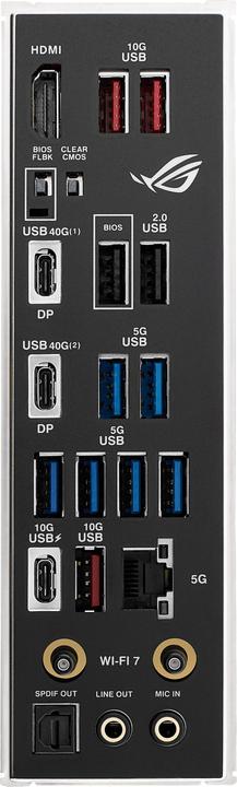 Produktbild ASUS ROG STRIX X870E-H GAMING WIFI7 (AM5, AMD X870E, ATX)