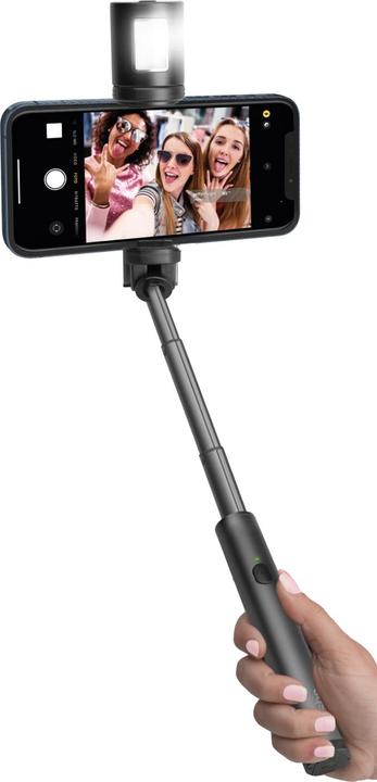 Actual product image SBS Wireless selfie stick with flash