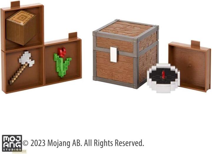Image du produit Noble Collection Minecraft Loot Chest Forest 10 cm